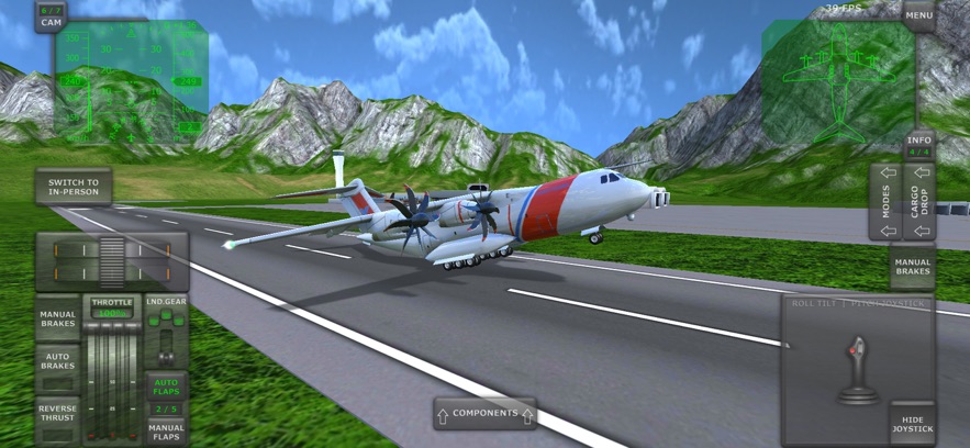 Turboprop Flight Simulator