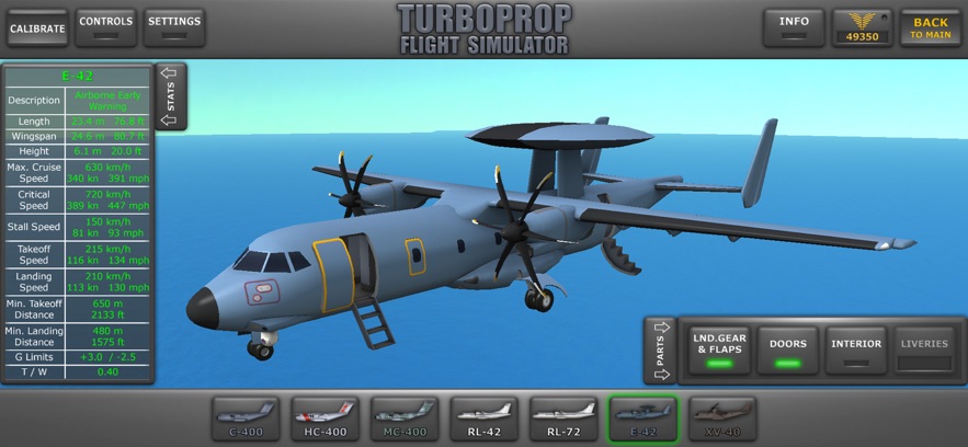 Turboprop Flight Simulator