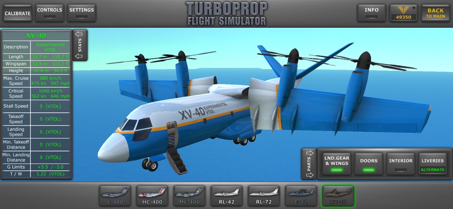 Turboprop Flight Simulator