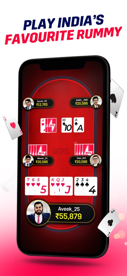 Rummy, Poker, Ludo Games: MPL